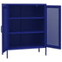 Lady Jillian -  Storage Cabinet Navy Blue 80x35x101,5 cm Steel - Model 4